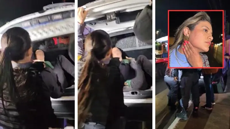 PM ataca repórter com soco no rosto durante cobertura de acidente em Cuiabá