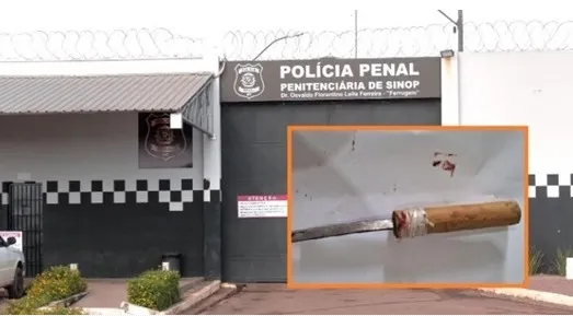 Sinop: Detento sofre tentativa de homicídio no ''Ferrugem''