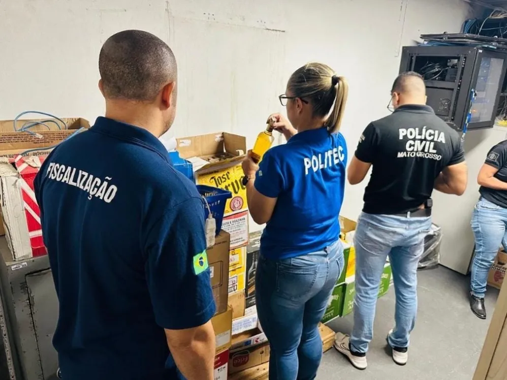 Operação que apura venda de bebidas adulteradas apreende 60 garrafas de whisky em MT