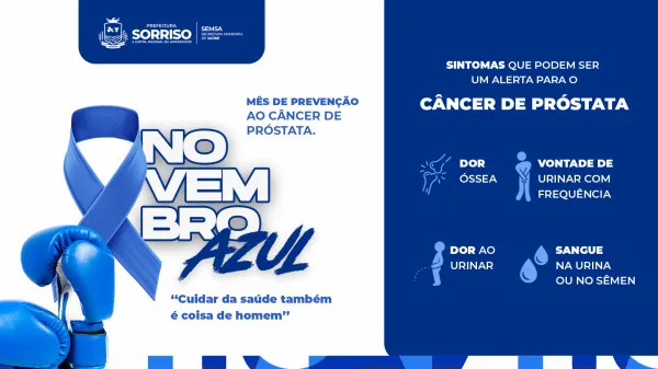 Novembro Azul mobiliza unidades de Saúde com ações voltadas à saúde do homem