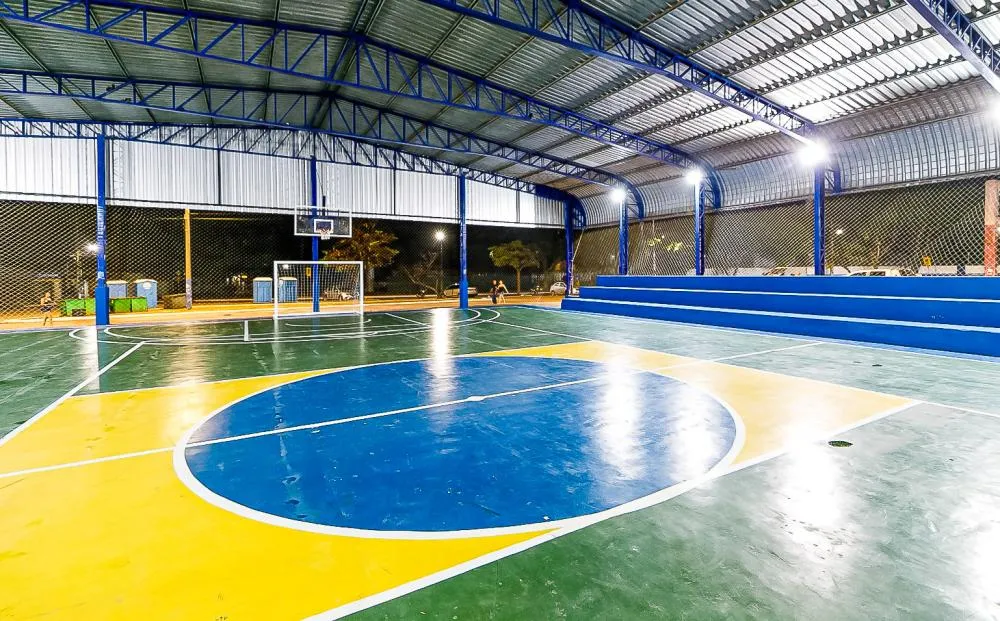 Cuiabá intensifica revitalização de quadras esportivas e leva mais lazer e cidadania aos bairros