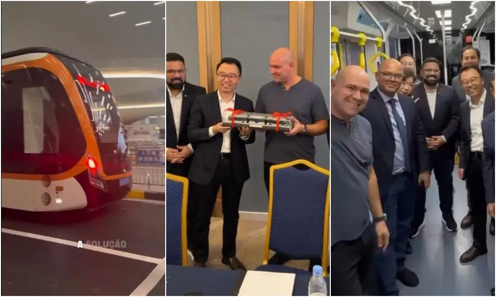Prefeito conhece e afirma que apresentará modelo de transporte automático ao governador