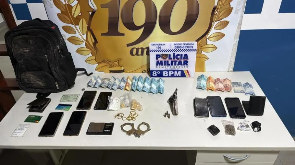 Polícia Militar liberta vítima e conduz dois faccionados por tortura e tentativa de homicídio