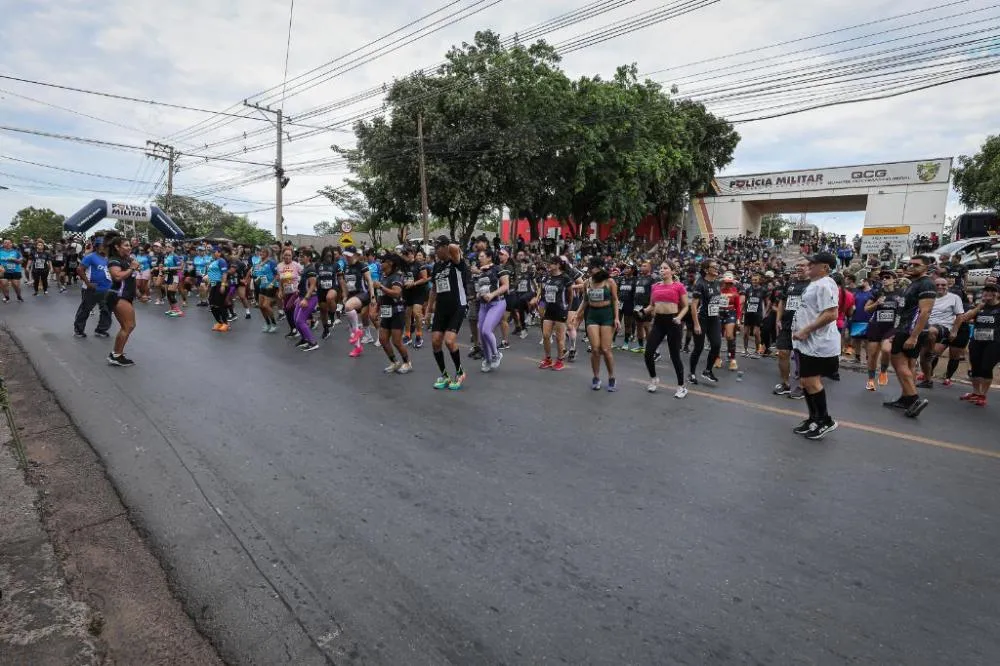 Polícia Militar inicia entrega de kits dos participantes da 25ª Corrida Homens do Mato