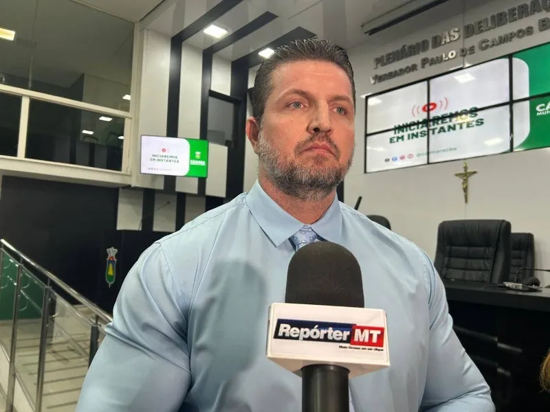 Ranalli apresenta moção de repúdio na Câmara de Cuiabá contra prisão de Bolsonaro