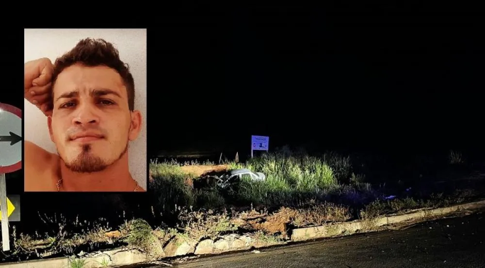 Homem morre ao rampar quebra-molas e bater em meio-fio