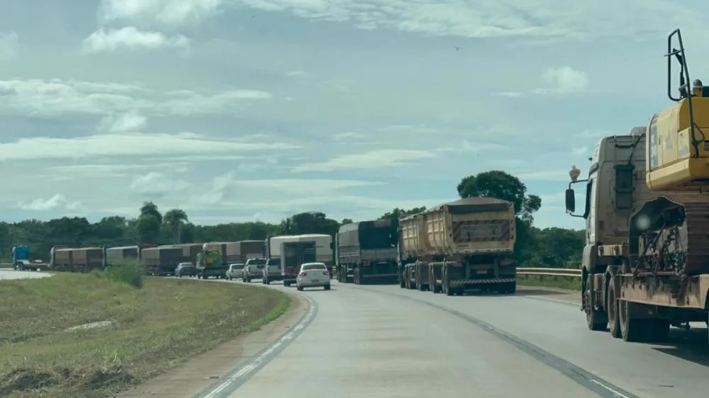 Caminhoneiros de MT ficam fora de greve; 'Isso é político, querem nos usar'