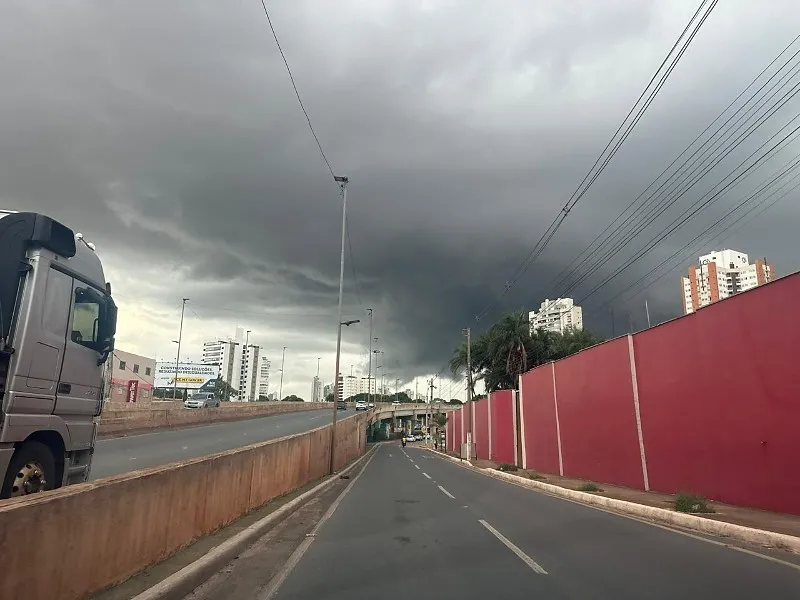 Inmet prevê risco de alagamentos e ventos de até 60km/h em Mato Grosso