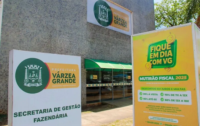 Últimos dias para garantir os maiores descontos da história no Mutirão Fiscal de VG