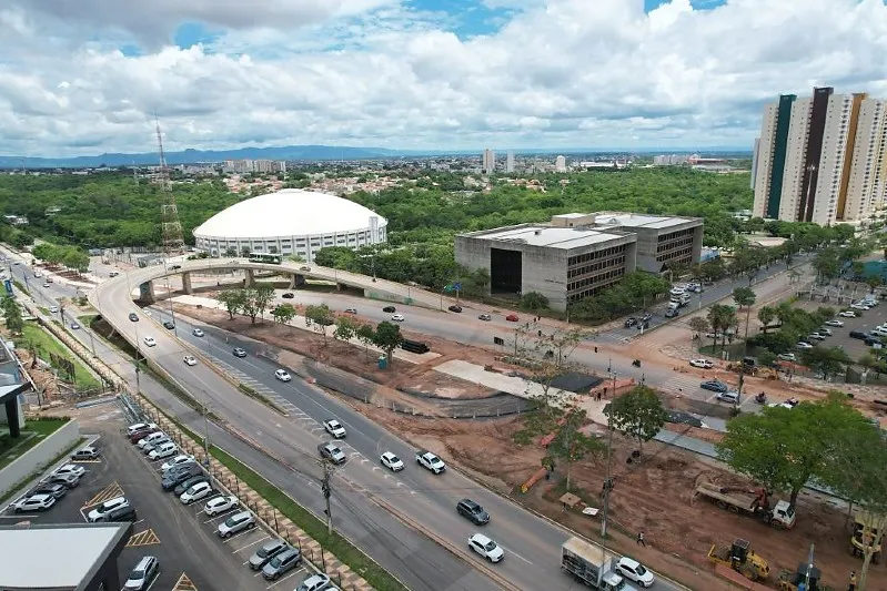 Av do CPA ganha novo retorno em frente ao Shopping Pantanal