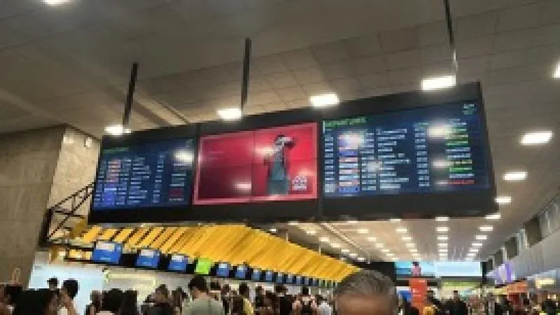 Aeroportos de São Paulo têm mais de 340 voos cancelados após vendaval