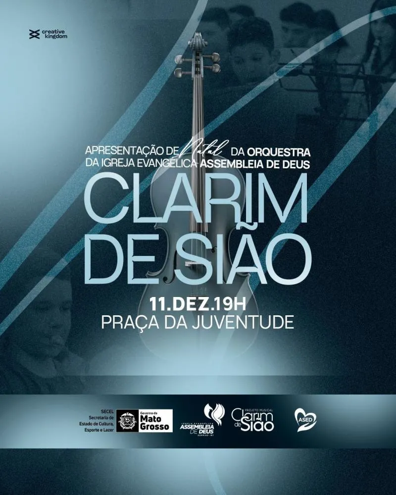 Apresentação de Natal da Orquestra Clarim de Sião: Uma Celebração de Louvor e Fé