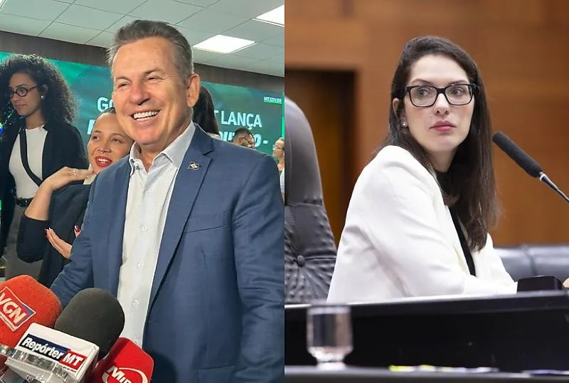 Mauro Mendes lidera com folga disputa ao Senado; Janaina Riva aparece em segundo
