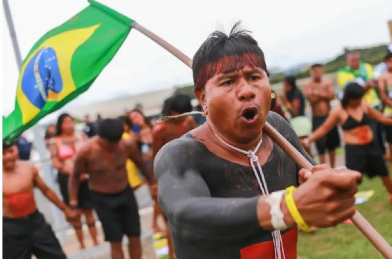 Indígena de MT envolvido no 8 de janeiro tem tornozeleira desligada por 48h