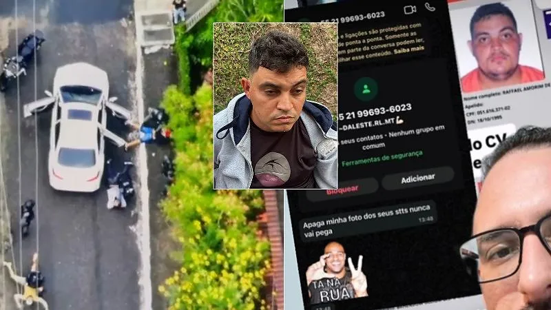 Acusado de matar PM ironizou polícia antes de captura no Rio: “Nunca vai pegar”