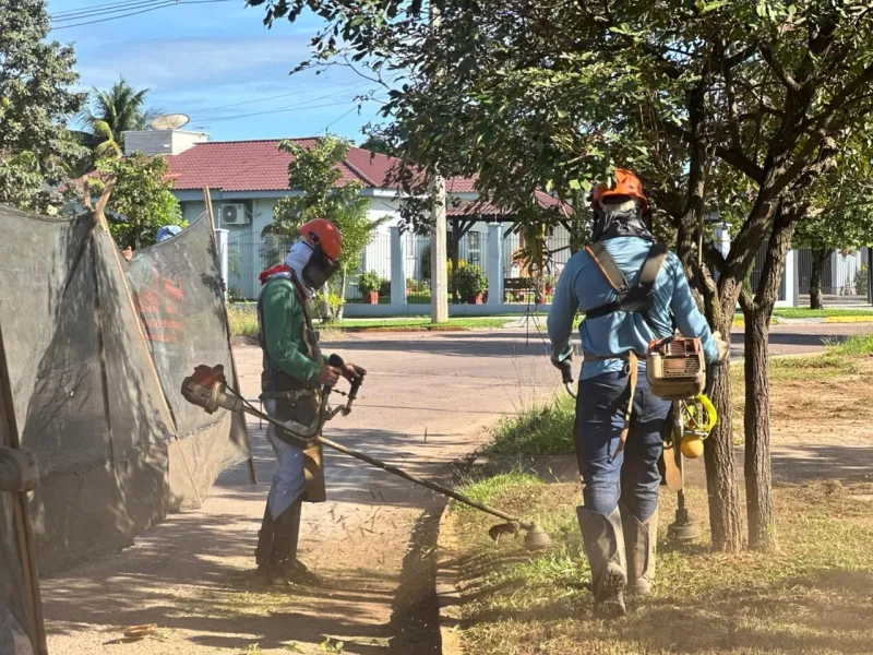 Prefeitura de Sinop divulga cronograma semanal de trabalho da Secretaria de Obras