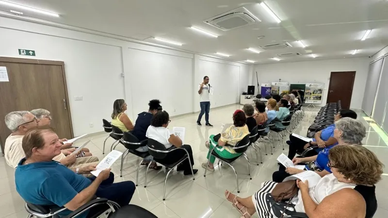 Oficina de voz e interpretação do Previ Sinop fortalece desempenho do coral Vozes e Sorrisos