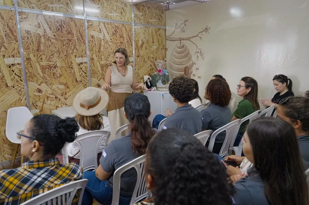 Secretaria de Assistência Social realiza Momento Mulher no Show Safra com mulheres da agricultura familiar