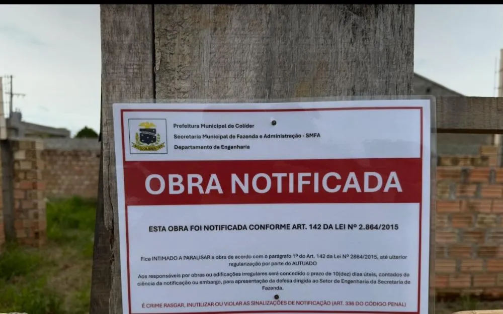 Prefeitura de Colíder aposta em orientação e diálogo para regularizar obras no município