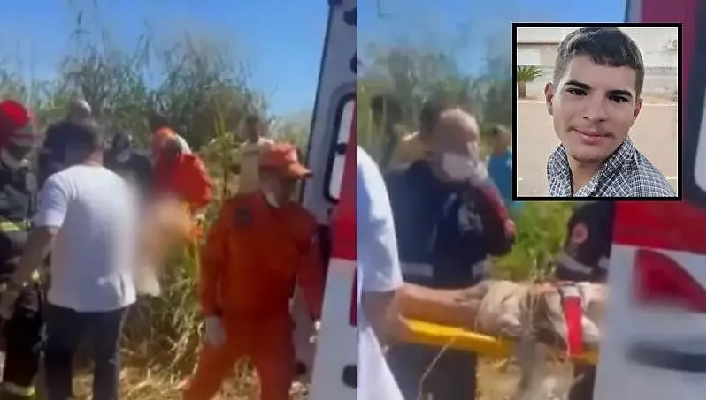 Jovem que sobreviveu 3 dias preso às ferragens após acidente segue em estado grave