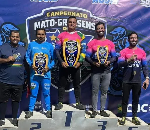 Atletas de Sorriso conquistam títulos e dominam pódios na etapa do Mato-grossense de BMX