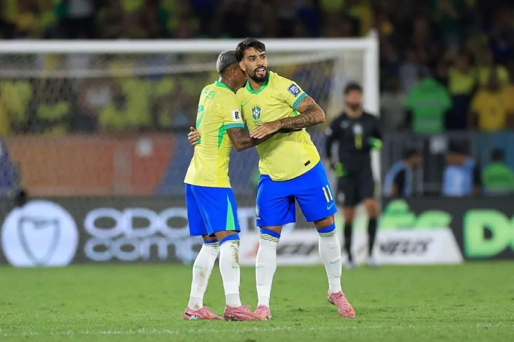 Brasil é dominante e vence Chile em noite do 1º gol de Estêvão e retorno triunfante de Paquetá