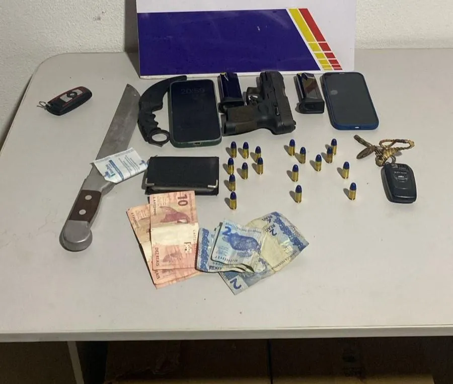 Polícia Militar prende dupla suspeita por tentativa de homicídio em Diamantino