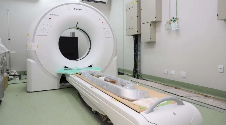 Várzea Grande recebe novo aparelho de tomografia com tecnologia avançada
