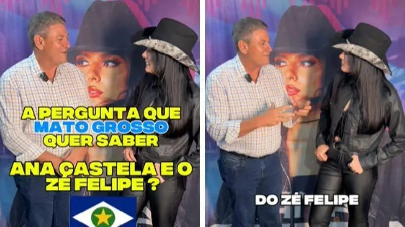 Deputado de MT pergunta a Ana Castela sobre boato com Zé Felipe
