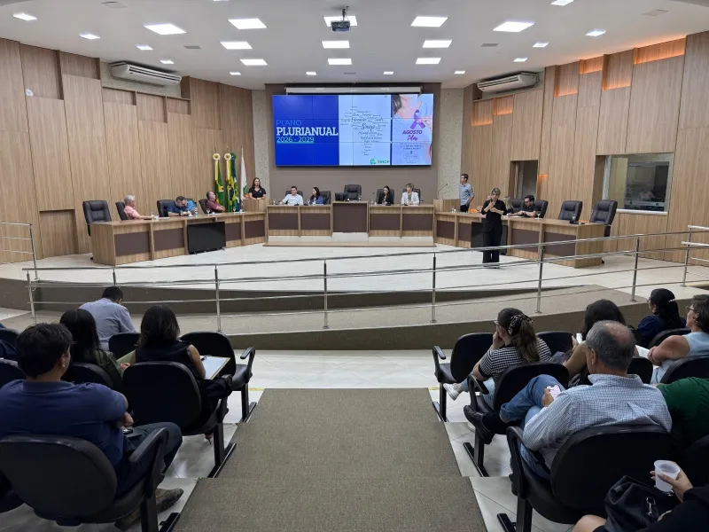 Audiência Pública discute Plano Plurianual (PPA) 2026/2029 em Sinop