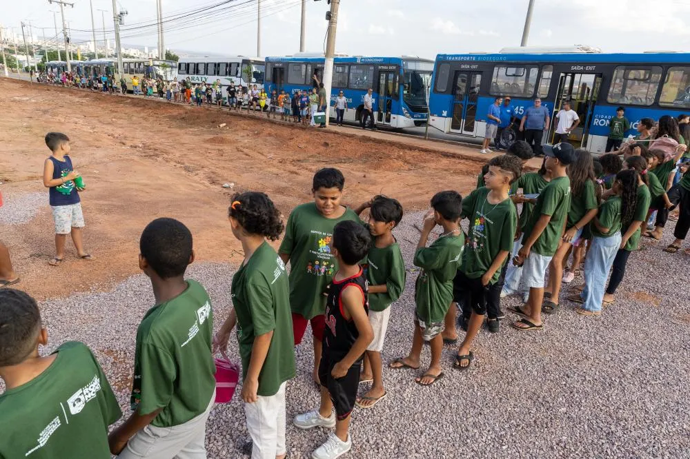 Assistência Social proporciona momento de lazer e cultura a crianças carentes